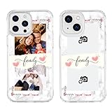 [Coque de téléphone personnalisée de haute qualité] : Pour iPhone 15/15 Pro/15 Plus /15 Pro Max/14/14 Pro/14 Plus/14 Pro Max/13/13 Mini/13 Pro/13 Pro Max/12/12 Mini/12 Pro/12 Pro Max/ 11/11 Pro/11 Pro Max/SE 2022 2020/X/XS/XS Max/XR/7/7 Plus/8/8 Plus, image/logo personnalisé imprimé sur la coque arrière transparente rend votre téléphone unique & accrocheur. L'impression de haute qualité est créée par une imprimante UV professionnell. Il ne se décolore ni ne pèle jamais. PAS UN AUTOCOLLANT!