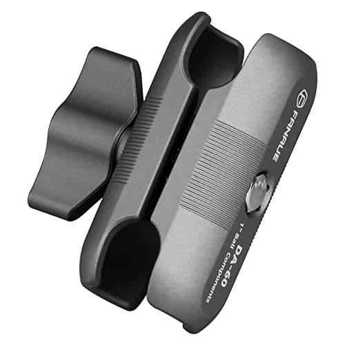 FANAUE Braccio a doppia presa compatibile con RAM Mount B Size la testa