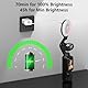 AMAZEAR LED Video-Fülllicht für DJI OSMO Pocket 3, Pocket3 Zubehör für Vlogging Fotografie Blitzbeleuchtung, Auto-Follow Gimbal, CRI≥95, 3-Farbtemperatur 2500-9000K Helligkeit einstellbar, Schwarz