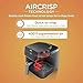 Ninja | Air Fryer | 5 QT Capacity | 5-in-1 Air Fry, Bake, Roast, Reheat, & Dehydrate | Air Crisp Technology | Nonstick Basket & Crisper Plate | Grey | AF142