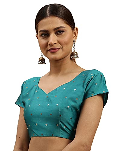 Image of AKHILAM Women's Casual Fancy net Solid Saree with Unstitched Blouse Piece(NIYATI44 M Parent)