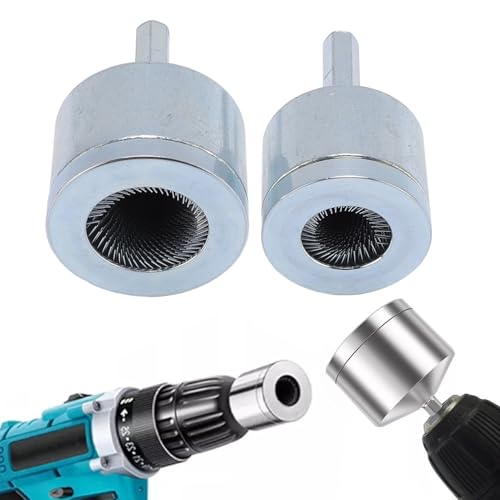 Copper Pipe Cleaner for Drill, 2 Pcs Tube Cleaning Brush with Stainless Steel Wire Bristle, Clean 1/2 and 3/4 Inch Copper Pipes & Tubes for Soldering, Copper Fitting Brush Tool