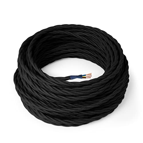 Amarcords - Cavo elettrico tessile colore NERO