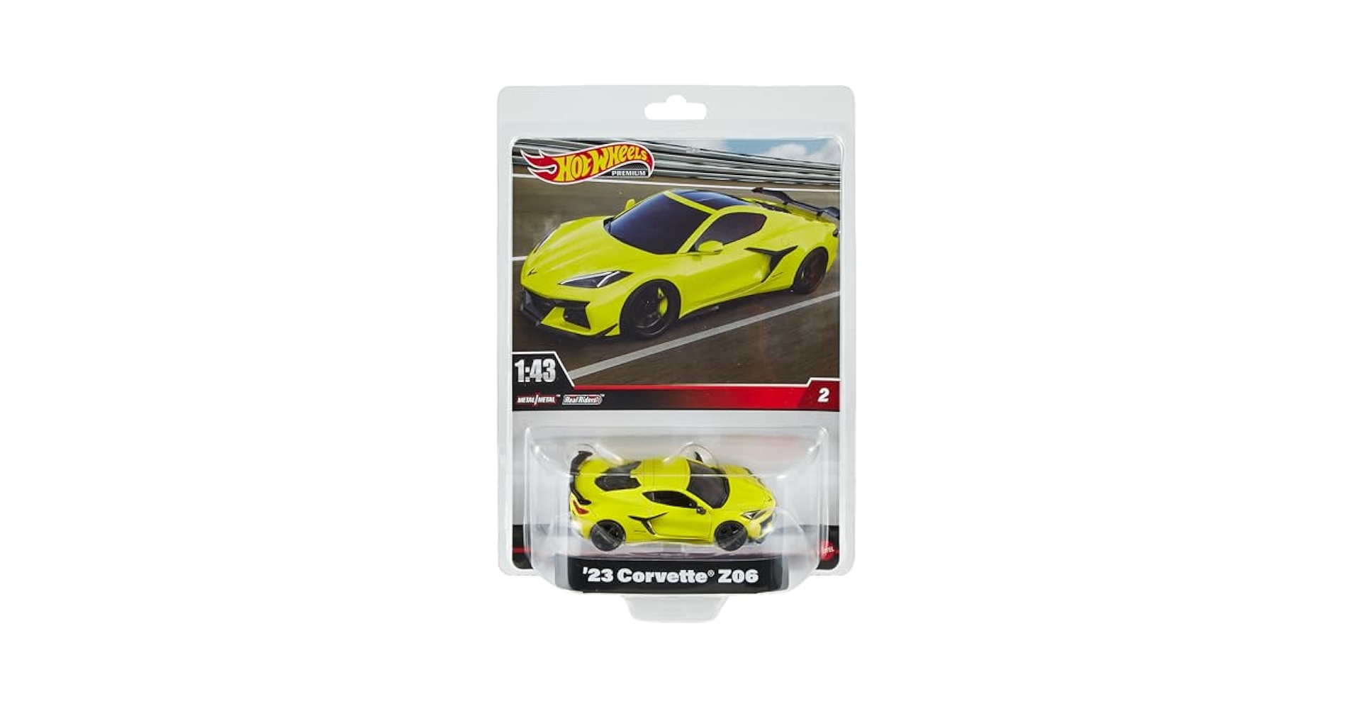 ミニカー '23 Corvette Z06 Hot Wheels 1:43 2023 1:43 Hot Wheels Premium Car Culture '23 Corvette Z06 #2