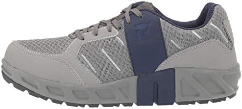 Propét Men's Matthew Sneaker, Grey/Navy, 8 | Image 7