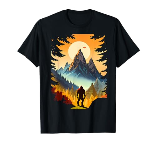 Bigfoot Lover Gift T-Shirt