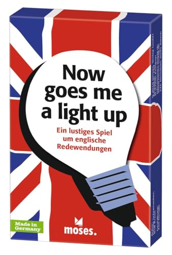 moses. now goes me a light up | Lustiges Spiel um englische Redewendungen, Yellow