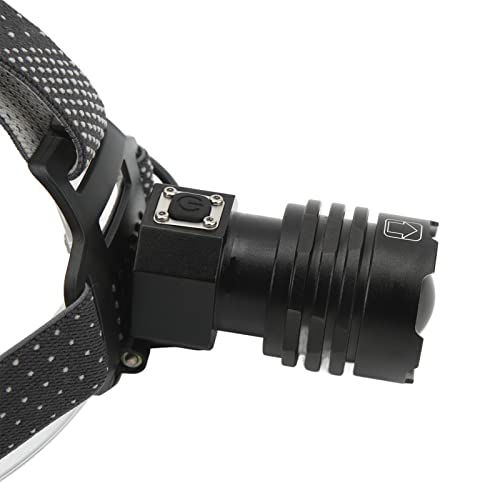Lampe frontale LED en aluminium robuste pour éclairage longue portée - 5