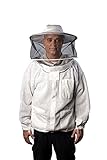 FOREST BEEKEEPING SUPPLY - Premium Ventilated Beekeeping Jacket with Round Hood | Suitable for...