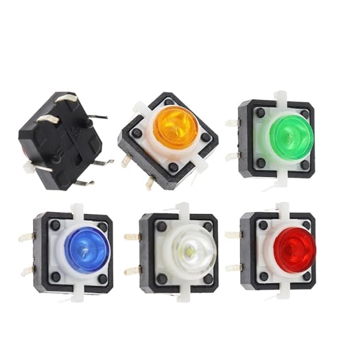 Interruptor de boton tactil LED para reparar mandos y actualizar paneles de control caseros 2
