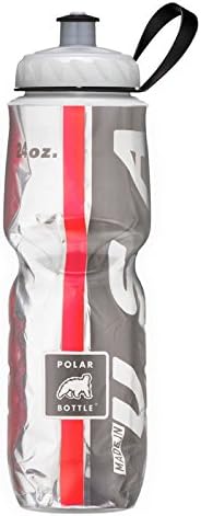 Polar Insulated Water Bottle 24 Oz. Ounce Red Black Team USA