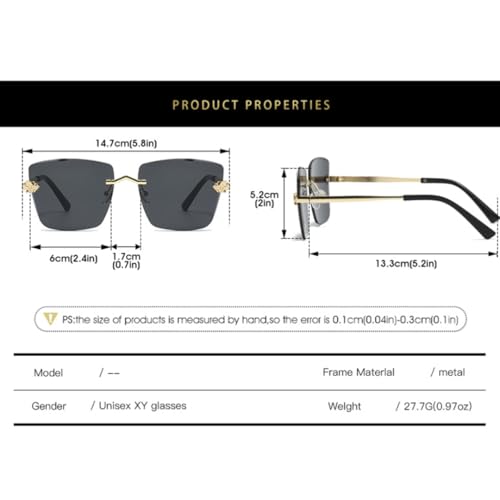 Lunettes de soleil de luxe dorées avec verres dégradés chic