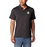 Picture of Columbia Men's Tech Trail Polo, Fsu - Black, Small