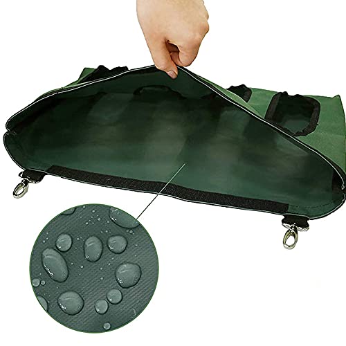 2 stuks voederzakken voor konijnen, hooi, cavia's, hooizakken in 4 gaten, hangende voederzak voor kleine dieren… - Image 5