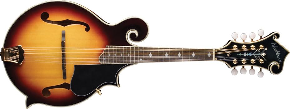Amazon.com: Washburn Americana Series, 8-String Mandolin, Tobacco