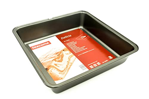 Tescoma 623062 Delicia Teglia da Forno Quadrata, 24 x 24 cm, Colore Grigio
