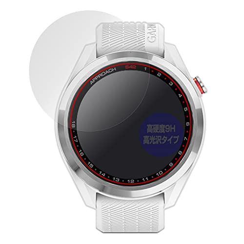 �~���r�b�N�X GARMIN Approach S42 �p PET�� 9H ���� �ی� �t�B���� �����K���X�����̍d�x ���d�x9H�f�ލ̗p ���{�� OverLay Brilliant 9H