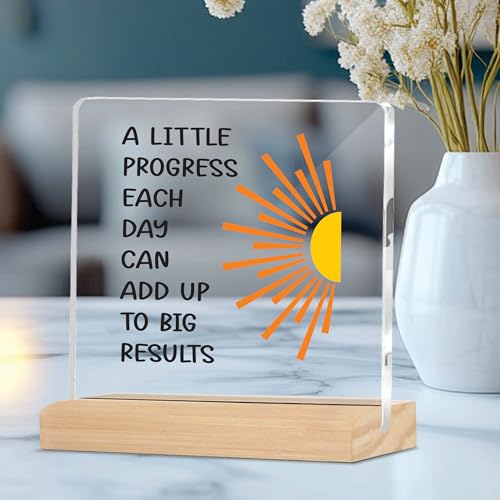 Image of Giftplease Mentor Plaque with Wooden Stand Personalized Gift for Mentor, Coach, Teacher, Appreciation Keepsake, Clear Desk Decor, Inspirational Thank You Gift, Office Table Display MP 76