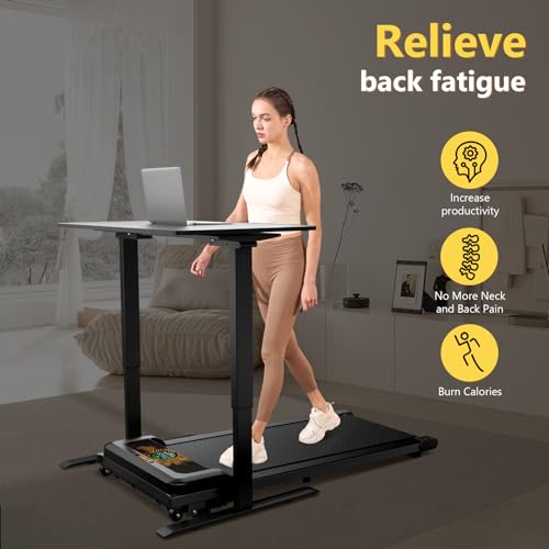 Airhot Walking Pad With Incline, Under Desk Treadmill For Home Office, 2.5Hp Portable Treadmills With Sports Dashboard & Remote Control, 4 In 1 Compact Treadmill thumb #7