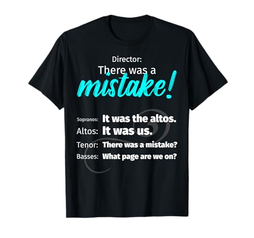 Choir Singing Music T-Shirt