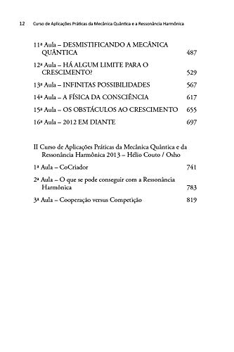 Curso de Aplicações Práticas da Mecânica Quântica e a Ressonância Harmônica – 3a edição ampliada e r