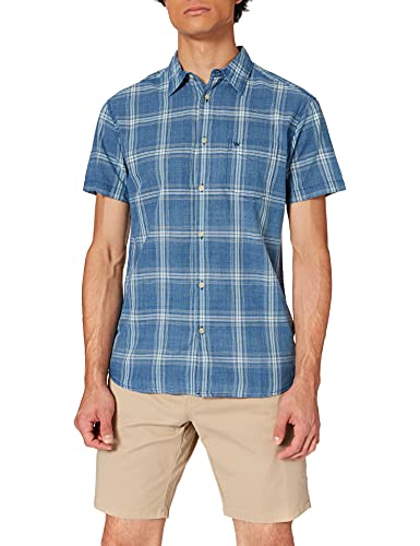 Wrangler Maglietta Tascabile, Blu Scuro, L Uomo