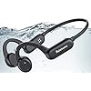 wasserdichte Knochenschall Kopfhörer, Sport Kopfhörer mit 8G Speicher, MP3 Modus, Mikrofon, kabellos Bluetooth 5.2 Open…