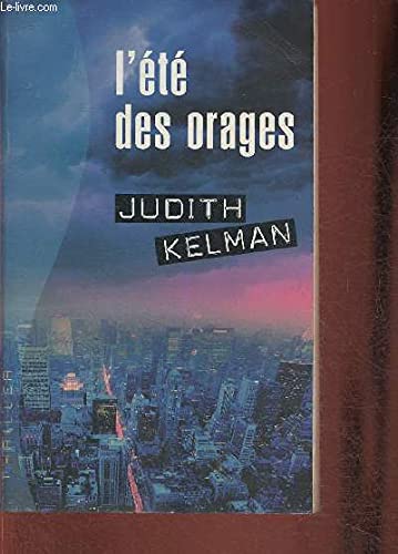 L'été des orages [French] 2744154024 Book Cover