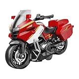 Motorrad Modell - Trägheitsmotorrad Mit Licht Und Sound | Simulationsmodell Rennmotorrad | Motorradspielzeug Für Kinder Und Mädchen Ab 3 Jahren, Geschenkidee Geburtstag