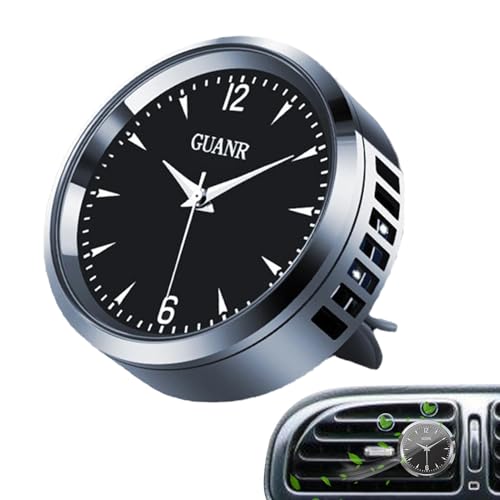 Car Clock Vent, Clip- Air Freshener, Aromatherapy Odor Eliminator, Stylish Dashboard Watch, Long-Lasting Scent For Fresh Car Int