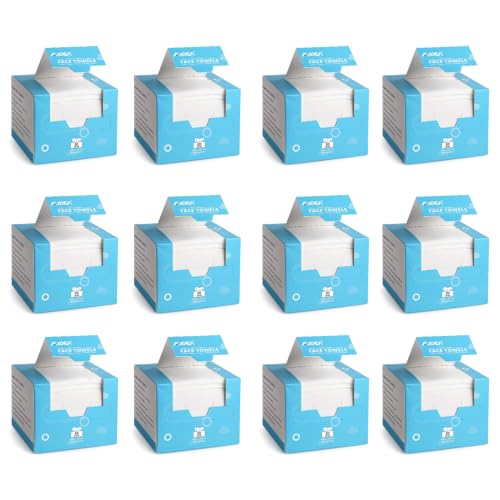 Image of AIDEA Face Towels Disposable-600Ct (12 Box), Face Cloths for Sensitive Skin