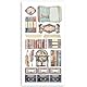 Stamperia - Paper Cut Outs for Scrapbooking, Albums, Card Making, Bullet Journalling and More, Acid Free, Double Sided, 4 Sheets, Perfect for Hobbies, Crafts, and Gifting (Venice, City of Art)