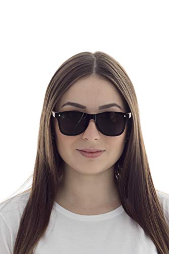 Óculos De Sol Frente Flat Barker Black, MafiawooD