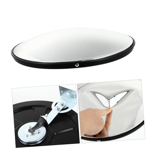 Miroir de circulation 30 cm convexe pour angle mort de parking - 3