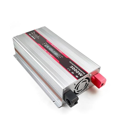 Inversor for acampar de 3000W y 12V24V con pantalla LCD para caravanas 3