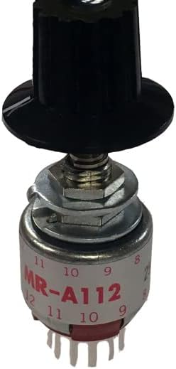 1pcs band switch MR-A112, rotating electronic handwheel MRA112, adjustable gear 1, 2-12