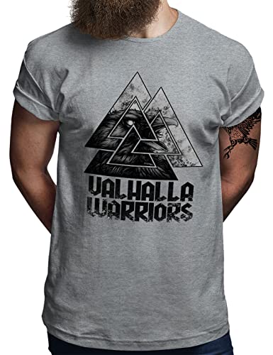 T-Shirt Valknut grande taille XXXXL pour homme adepte de mythologie viking