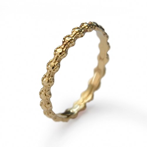 Floral Gold stacking ring Floral Gold stacking ring