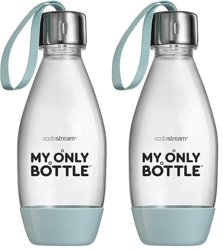sodastream Bouteille 0,5L pour Machine à Eau Pétillante et Soda | Technologie Snap & Lock à...