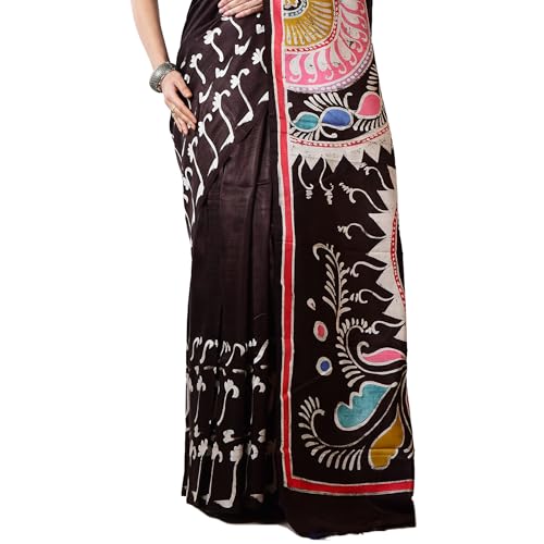 3stones pure silk saree in mulberry silk – image 6