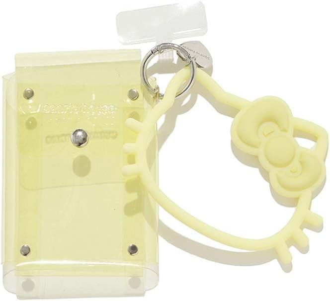 Sanrio House 75WGB263215 Women's Clear Pouch with Silicone Bracelet, YEL, F