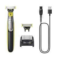 Philips OneBlade 360 + Extra Blade, Electric Beard Trimmer and Shaver with 5-in-1 Comb, QP2734/30