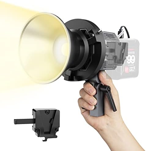 Colbor CL60+VM2 65W COB Continuous Light 2700K-6500K Video Light ...