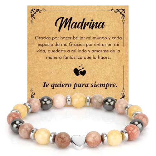 Tamnioa Regalo Madrina Navidad Pulsera Para Madrina Regalos Originales Para Mujer Regalo Cumpleaños Madrina Regalo Madrina Originales