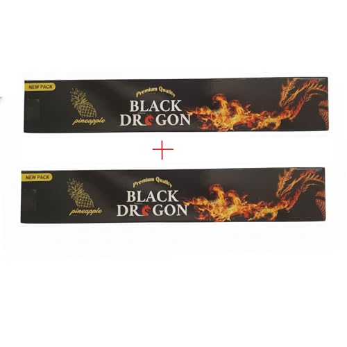 Image of Original Black Dragon Mosquito Repellent Agarbatti - Herbal Incense Sticks, Pineapple Aroma, Safe Indoor & Outdoor Use, Pack of 2 (240 Sticks)