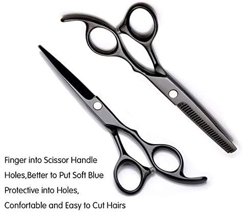 Ciseaux de coiffure professionnels couleur violet en acier pour coupe précise