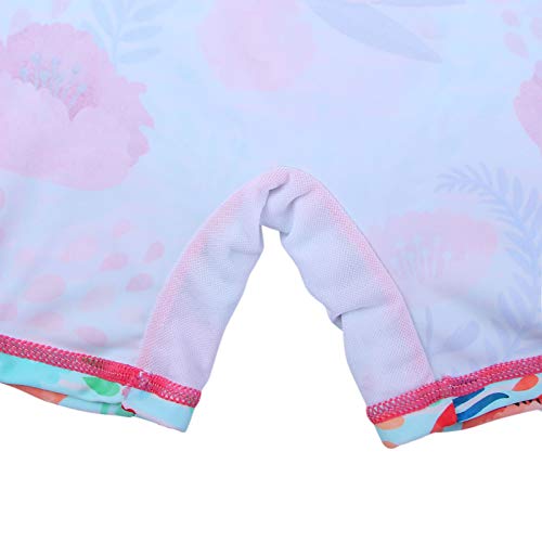 Image of XFGIRLS Baby /Toddler Girls Swimsuit Long Sleeve One-Piece Bathing Suit Rash Guard