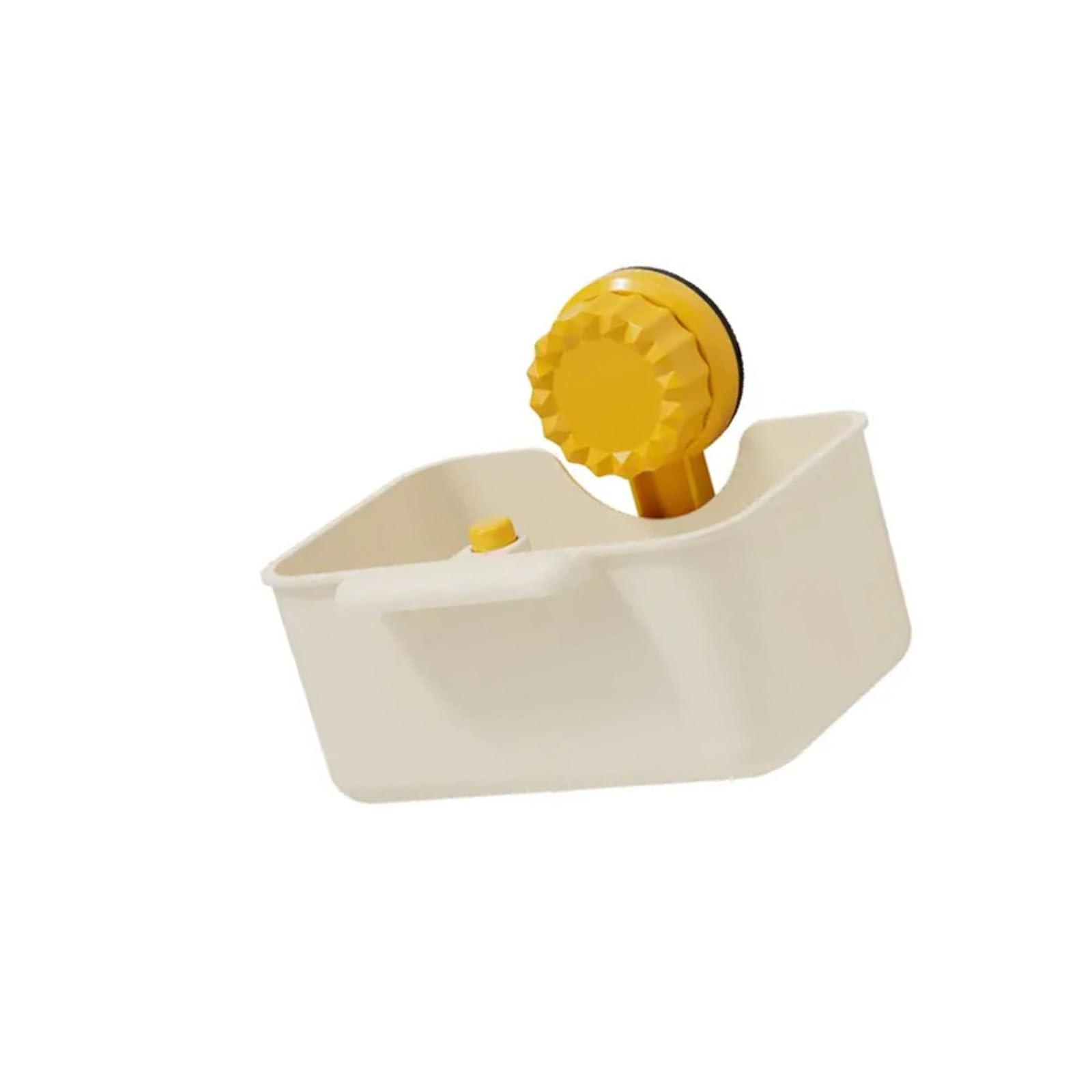 LUCKGONI Rotating 360 Degree Sink Strainer with Suction Cup for Draining Efficient Vegetables Filtration Basket