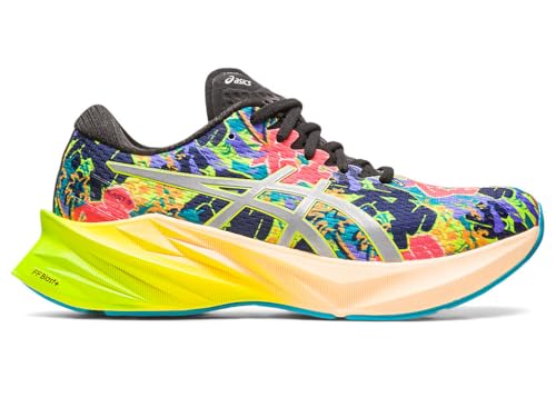 ASICS Women's NOVABLAST 3 Running Shoes, 8, Lime Zest/