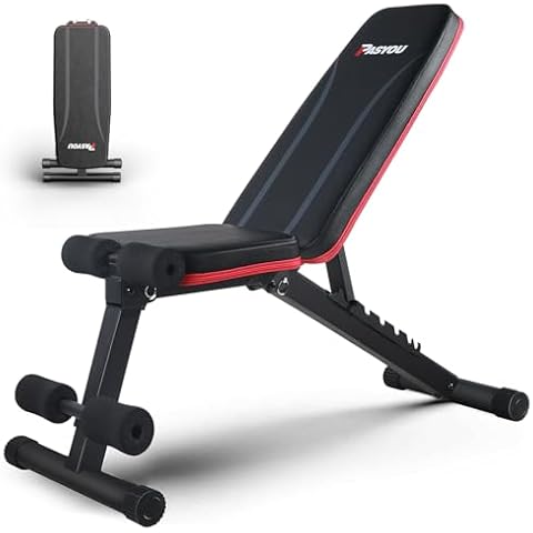 PASYOU Adjustable Weight Bench for Home Gym Cover